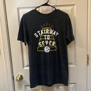 Pittsburgh Steelers “Stairway to Seven” short sleeve t-shirt